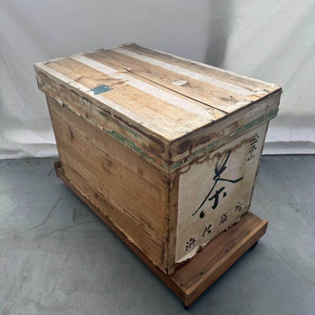茶箱 ビンテージ 昭和レトロ レトロ箱