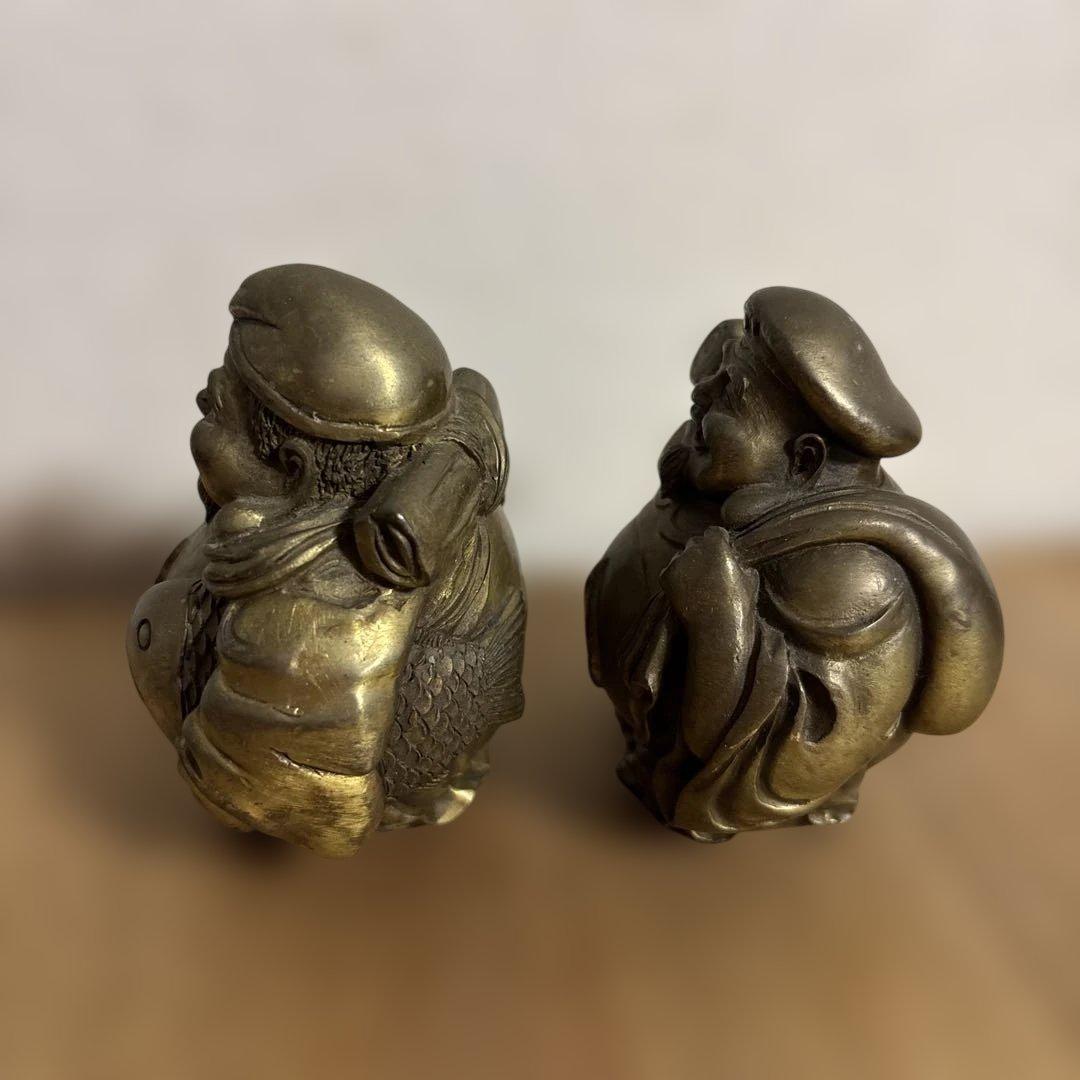 大黒様　布袋様　セット　縁起物　七福神　招福　工芸品　福徳