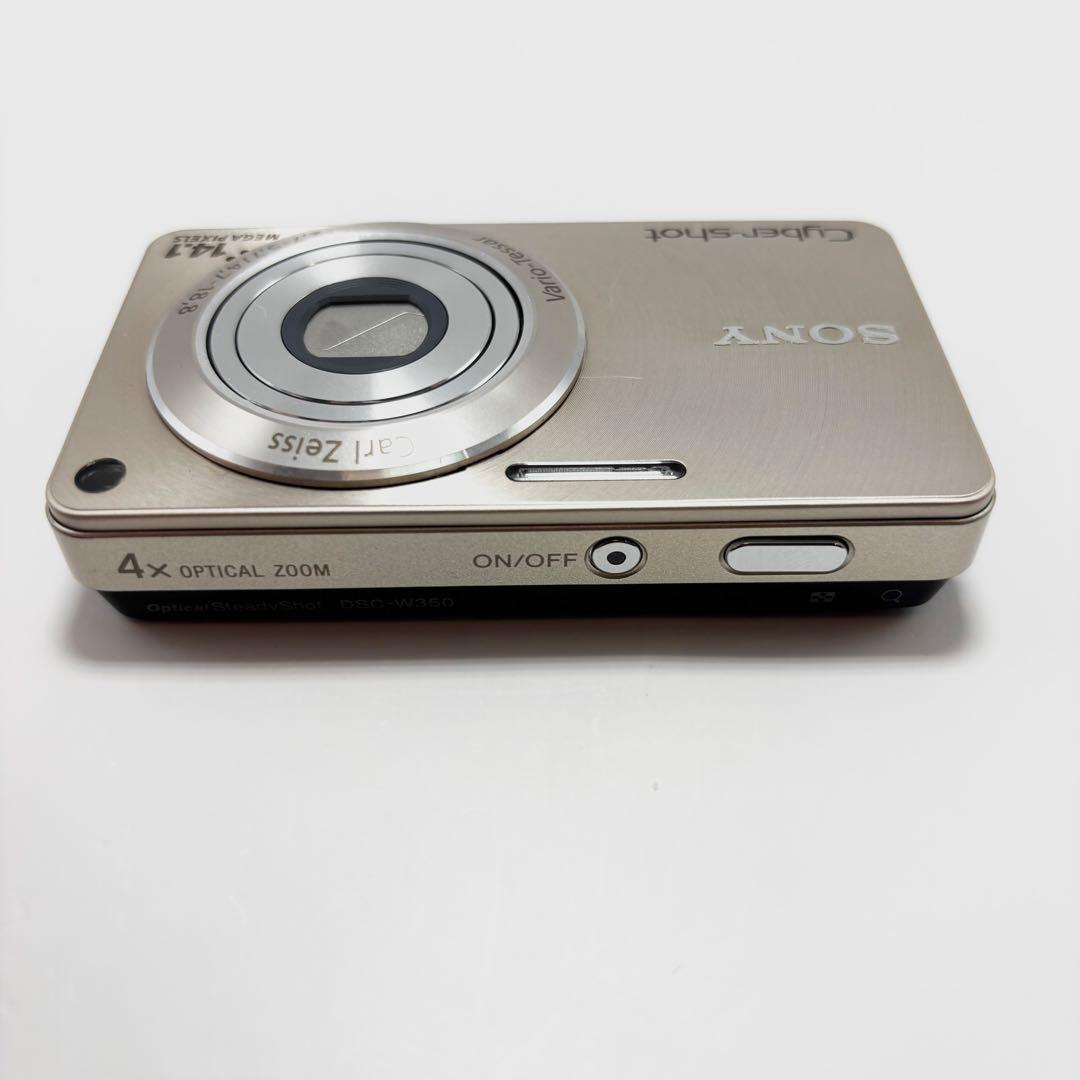 【美品】SONY Cyber-shot DSC-W350 ゴールド