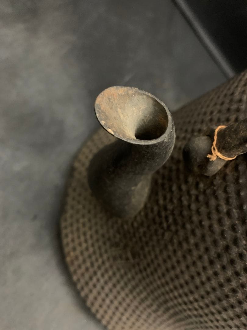 南部 鴻栄堂 作家物　鉄瓶 鉄蓋 南部鉄器　南部鉄瓶