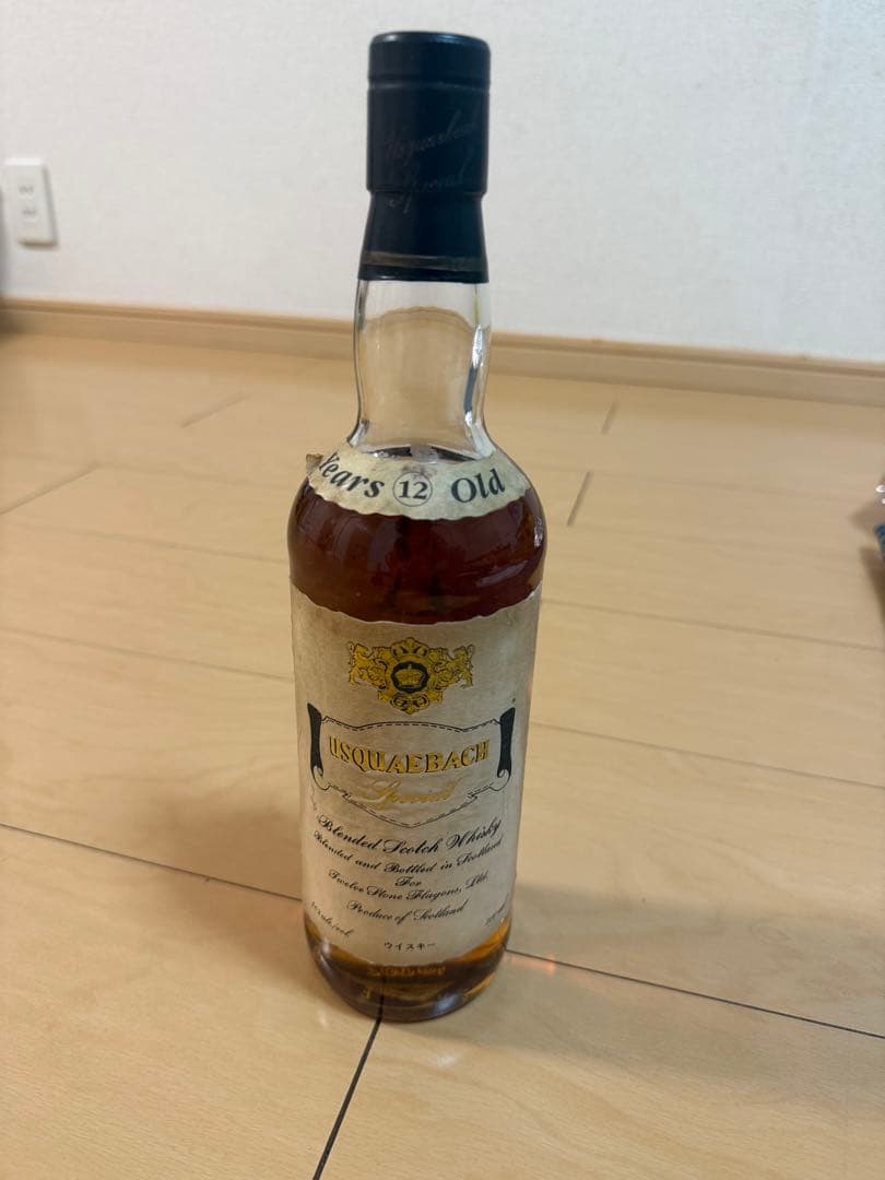 JOHNNIE WALKER SWING ＆ USQUAEBACH 12年 2本