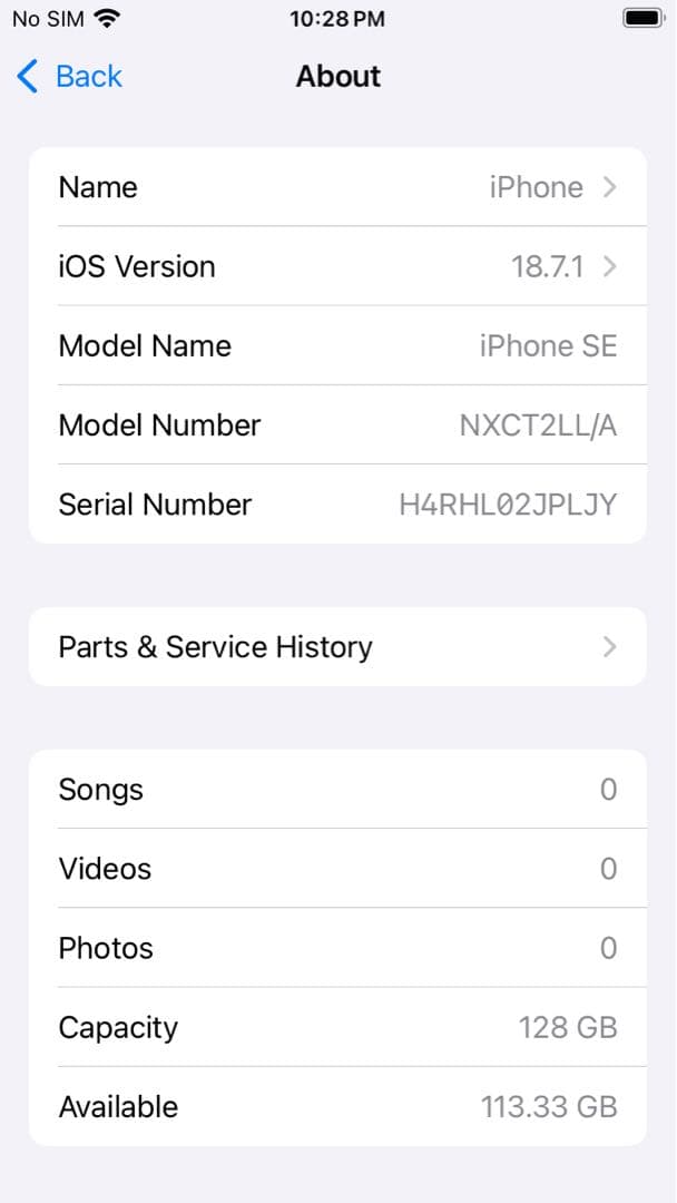 新品 iPhone SE2 128GB SIMフリー 海外US版