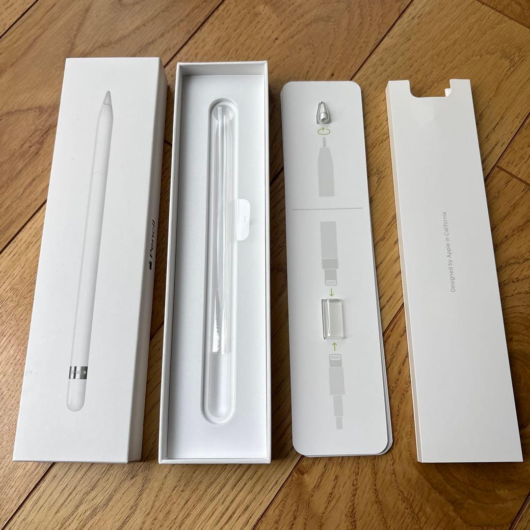 Apple Pencil 第1世代 美品 箱替芯付 グリップ