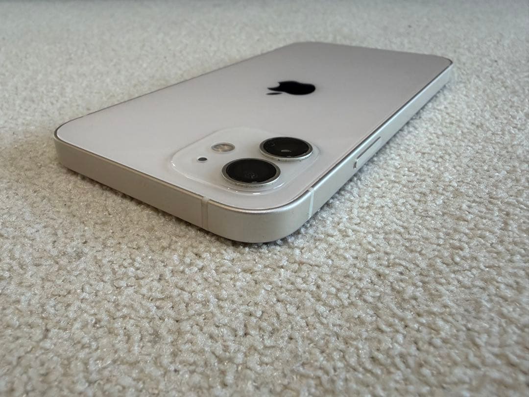 iPhone 12 ホワイト 64GB SIMフリー 動作良好 バッテリー74%