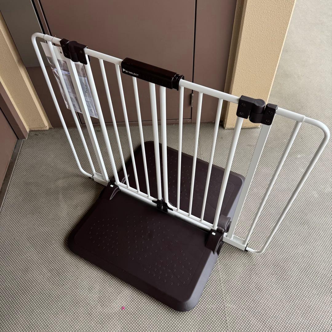 日本育児 ペットゲート おくだけとおせんぼ ウォークスルー Sサイズ