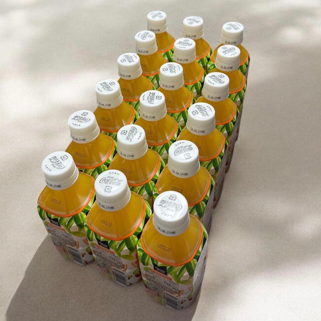 ミニッツメイド 朝の健康果実100 Qoo ジュースまとめ売り アミューズメント