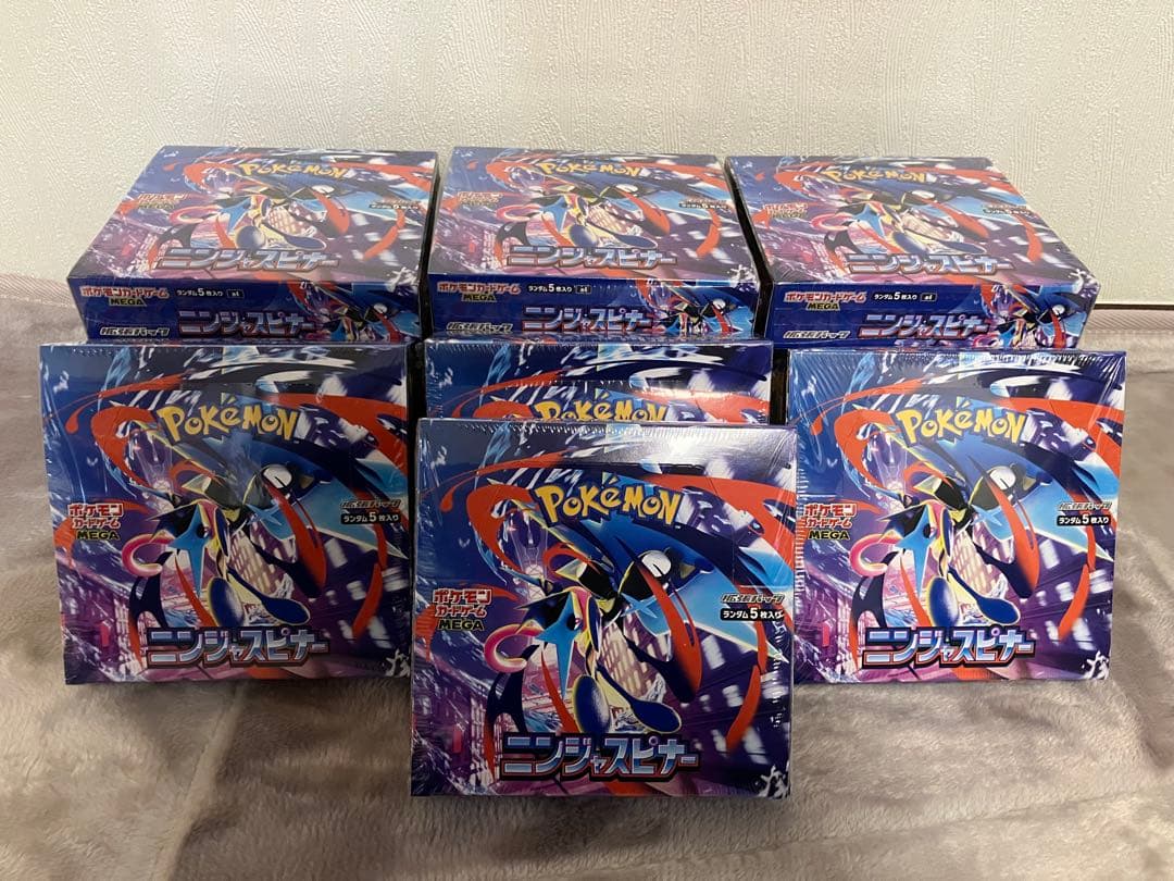 ND　ポケカ　ニンジャスピナー16box シュリンク付き