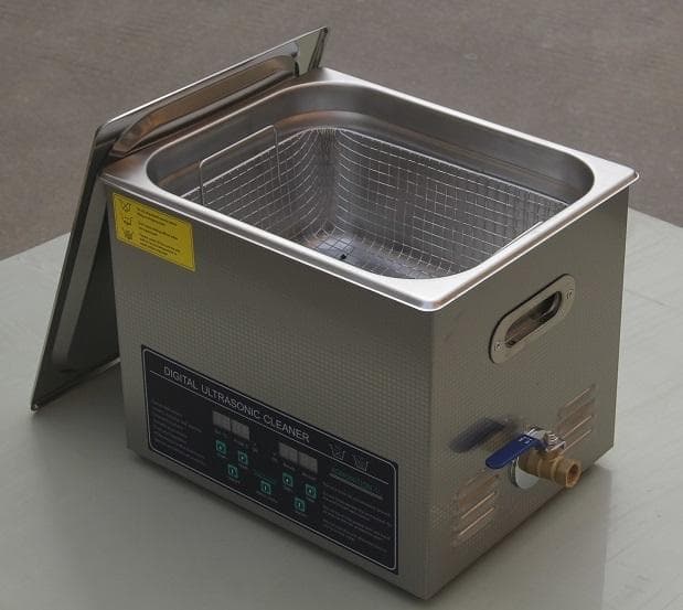 2周波で洗浄力 強力アップ◆ 超音波洗浄器 デュアルタイプ 10L 業務用