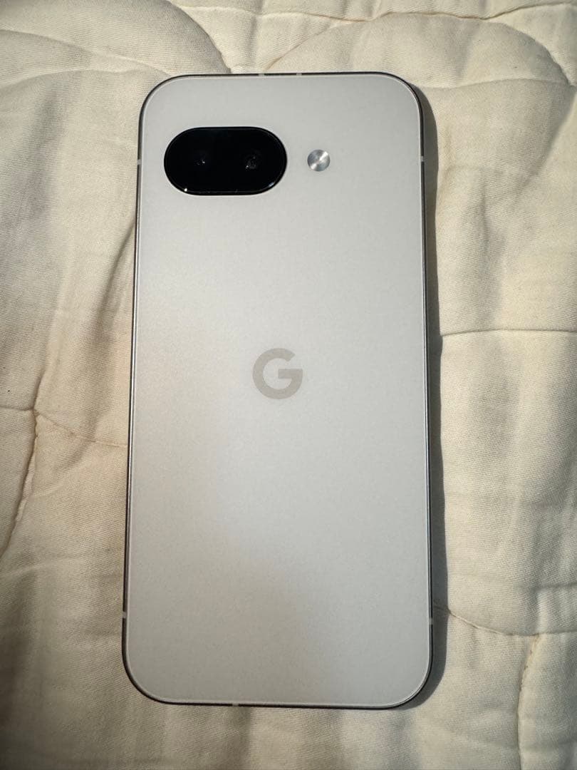 【極美品】Pixel9a Porcelain 白 SIMフリー バッテリ100%