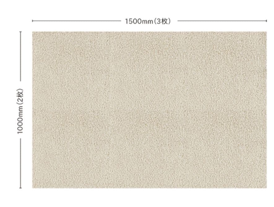 新品!犬用ラグとしても。¥18,000高級ユニットラグ50×50cm 6枚