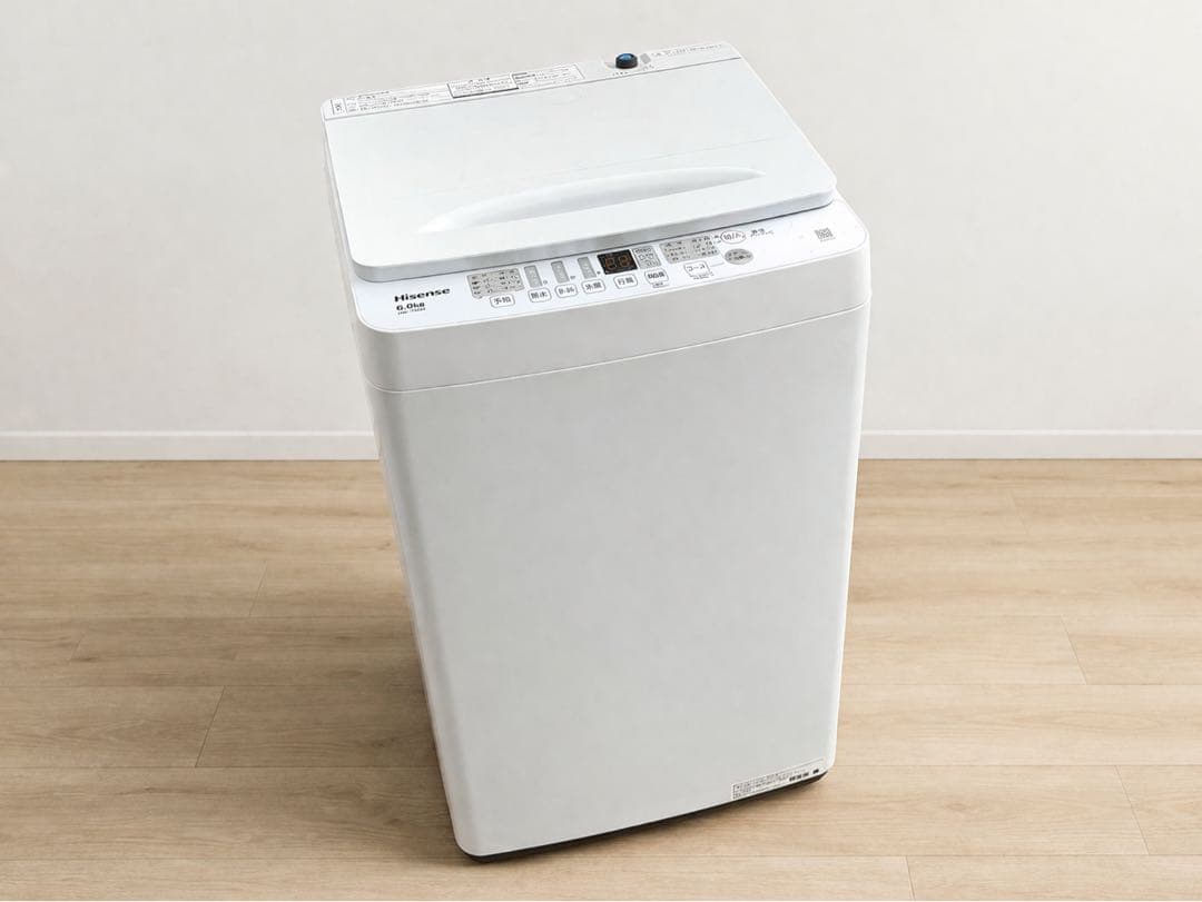 すぐ配送可❗️【2024年製】Hisense 洗濯機 6.0kg HW-T60H