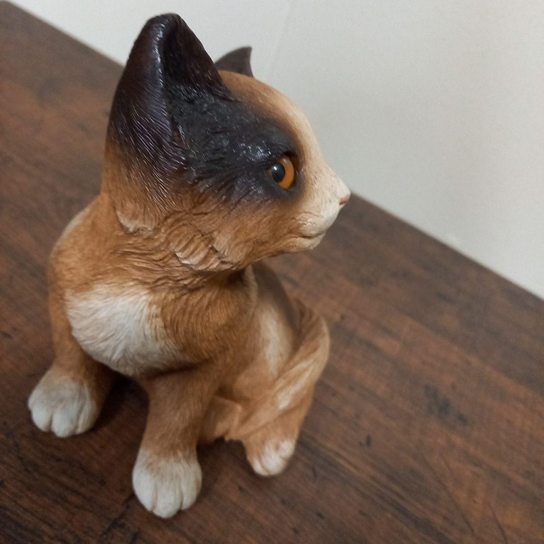サンディキャスト　ネコ　三毛猫　１キロ　オブジェ　SANDICAST