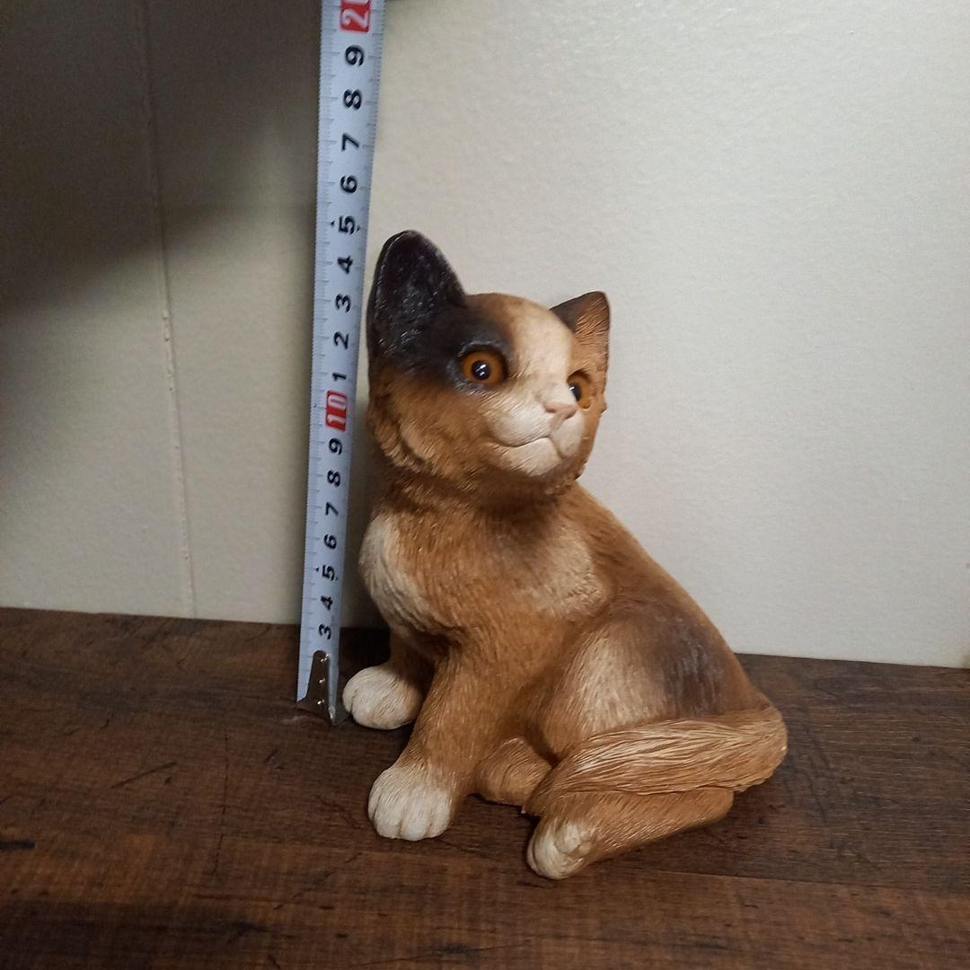 サンディキャスト　ネコ　三毛猫　１キロ　オブジェ　SANDICAST