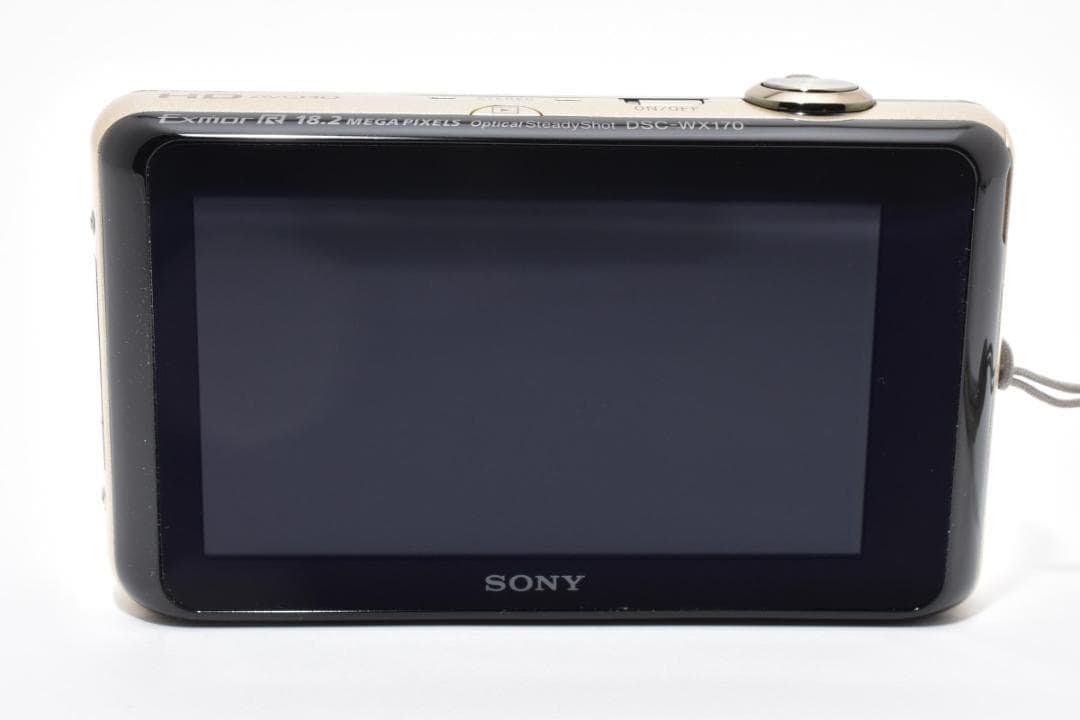 ソニー　SONY Cyber-shot DSC-WX170 ゴールド ＃A319