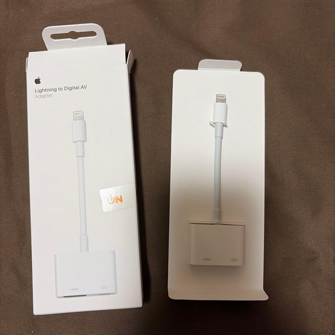 PCケーブル・コネクタ Apple Lightning to Digital AV Adapter