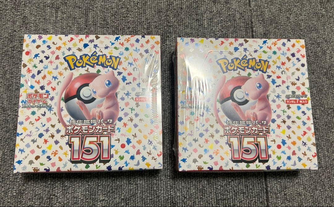 ポケモンカードゲーム 151 2BOX　シュリンク付き