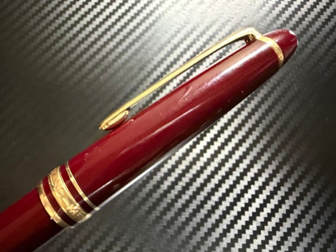 極美品 モンブラン マイスターシュテュック 164 ボールペン ボルドー