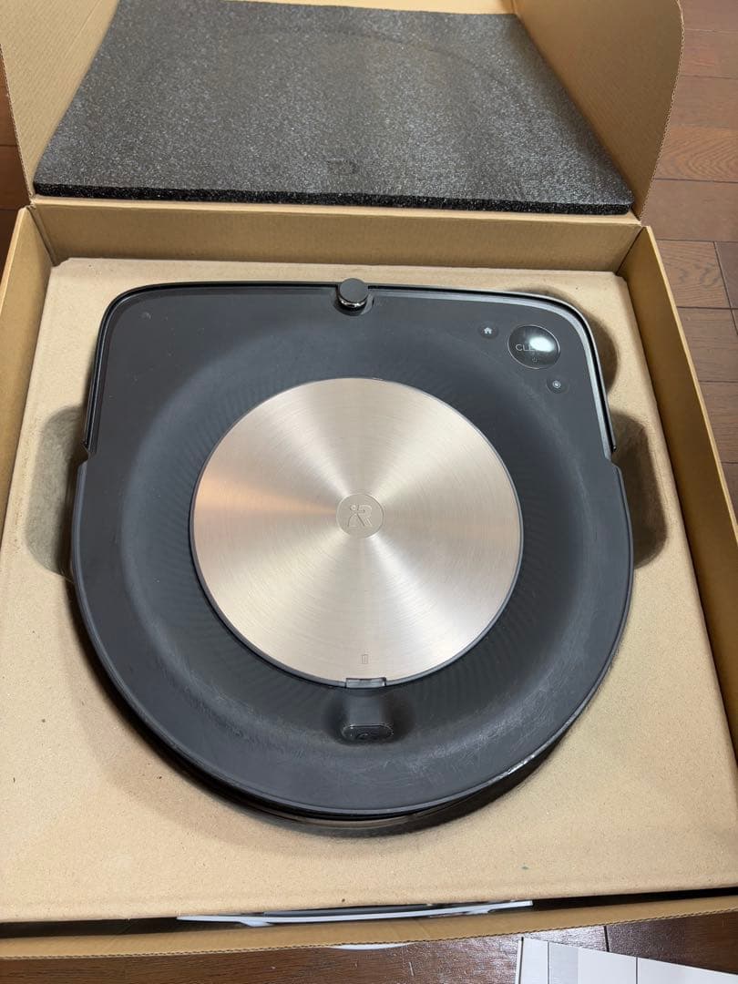 iRobot Roomba s9+本体ブラック 取扱説明書付き