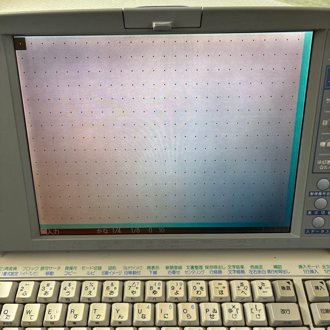 東芝　ワープロ　Rupo