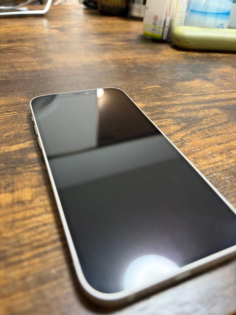 箱あり iPhone12 64G ホワイト SIMフリー　バッテリー残量75%