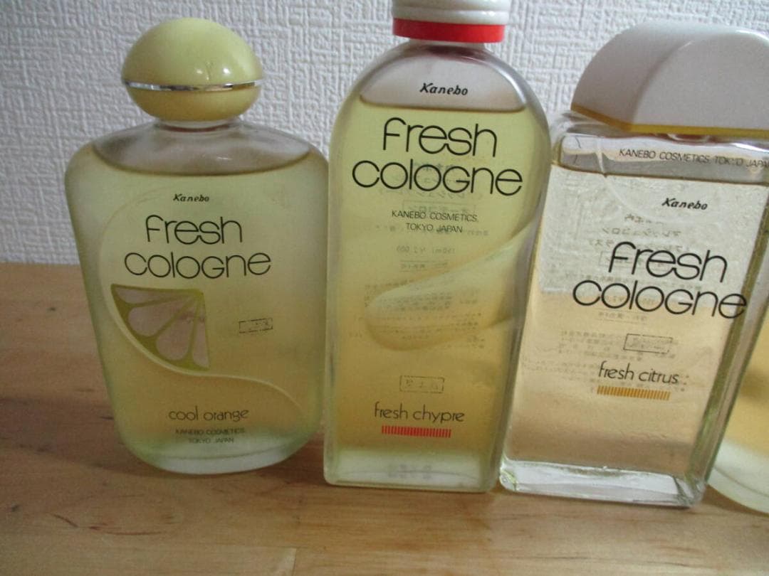 鬼レア　カネボウ　フレッシュコロン　７種　１５０ｍｌ　ほぼ未使用品