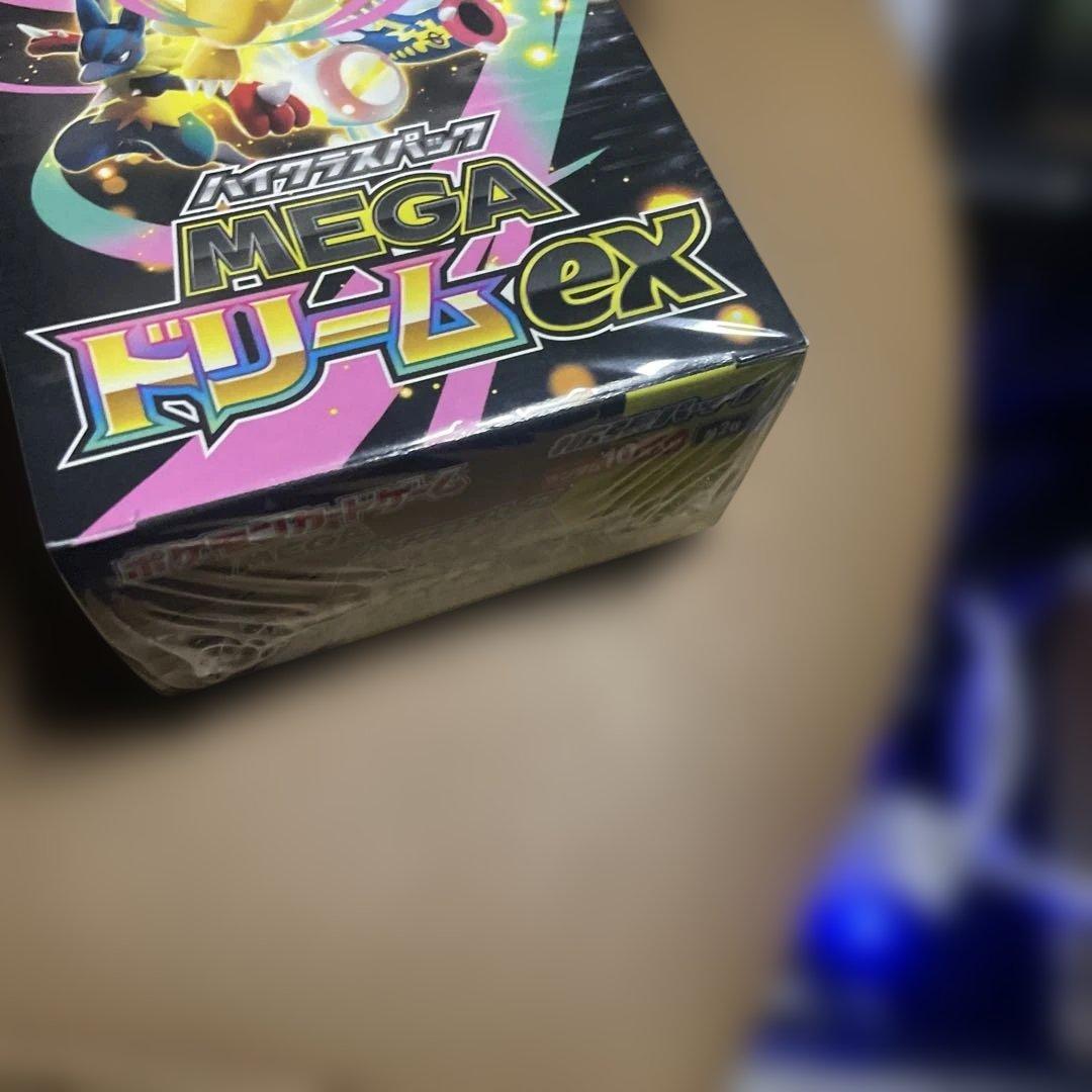 新品未開封 ポケモンカードゲーム メガドリームex 1box シュリンク付き