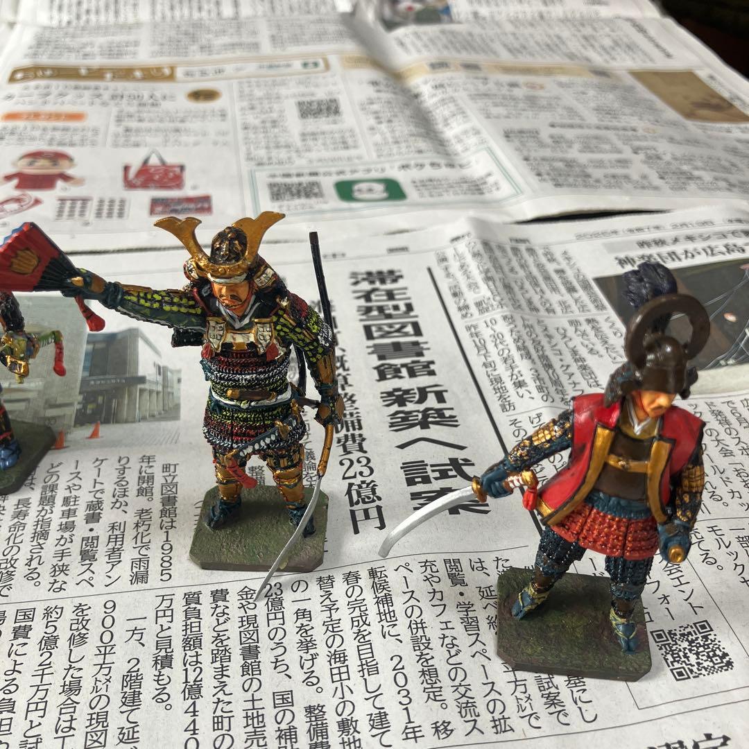 戦国覇王 デルプラド 11体セット 戦国武将 侍 武士 #822