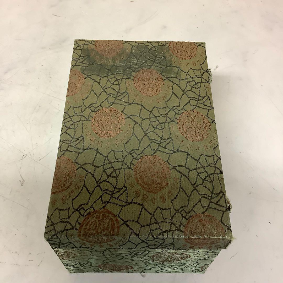 南宋官窯風 貫入青磁花瓶 箱付(も-96S)
