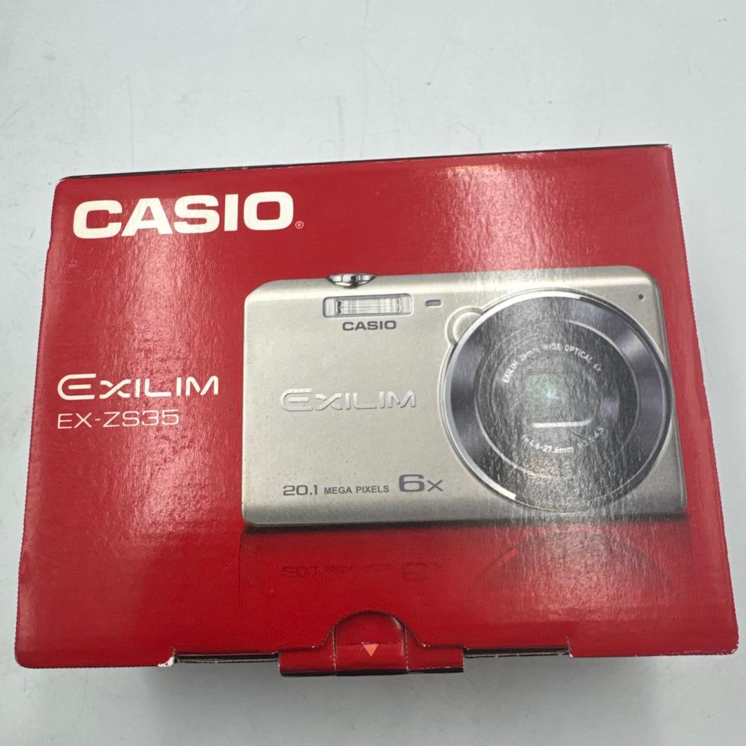 ④CASIO EXILIM EX-ZS35 ホワイト未使用