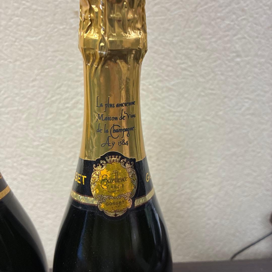 ア) 未開栓 ゴッセ ブリュット エクセレンス シャンパン 750ml 2本