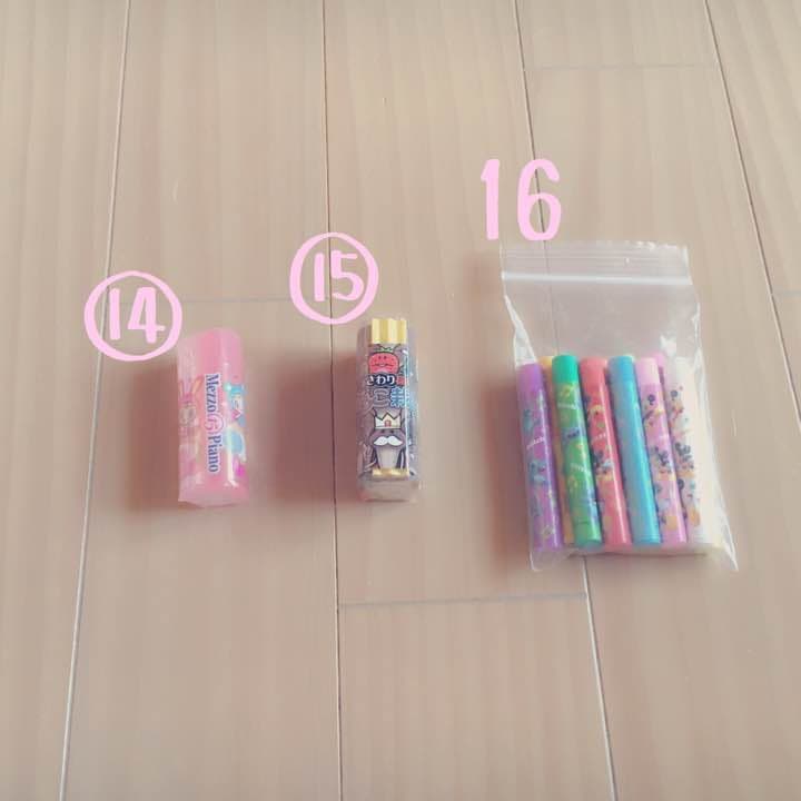 キャラクター消しゴム