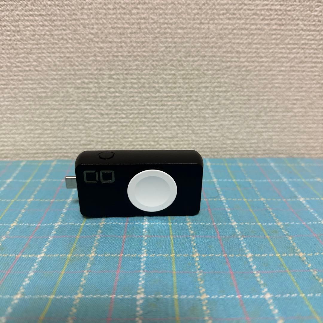 「CIOパープル バッテリー 充電器 ケーブル」 アップルウォッチ充電器