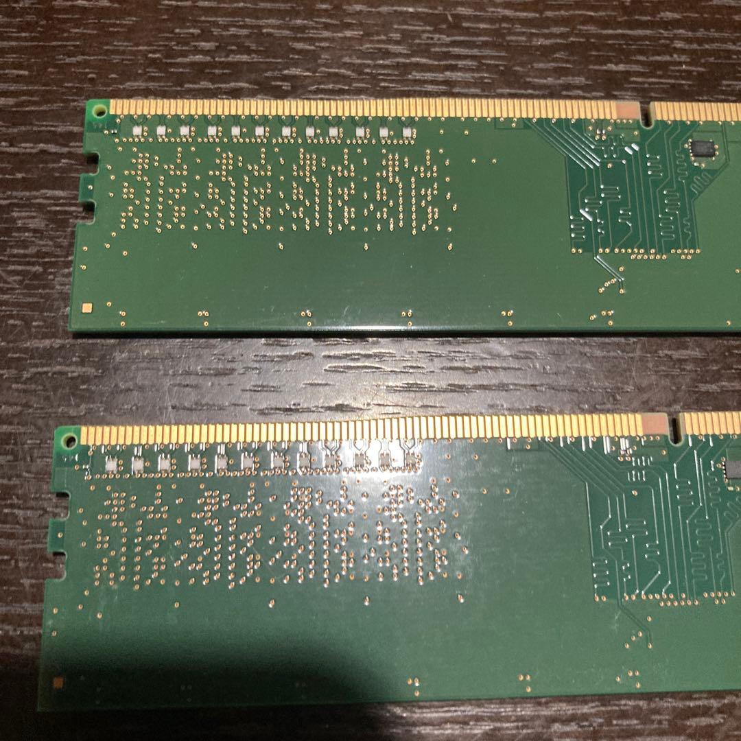 Kingston 8GB DDR4 メモリ2枚！