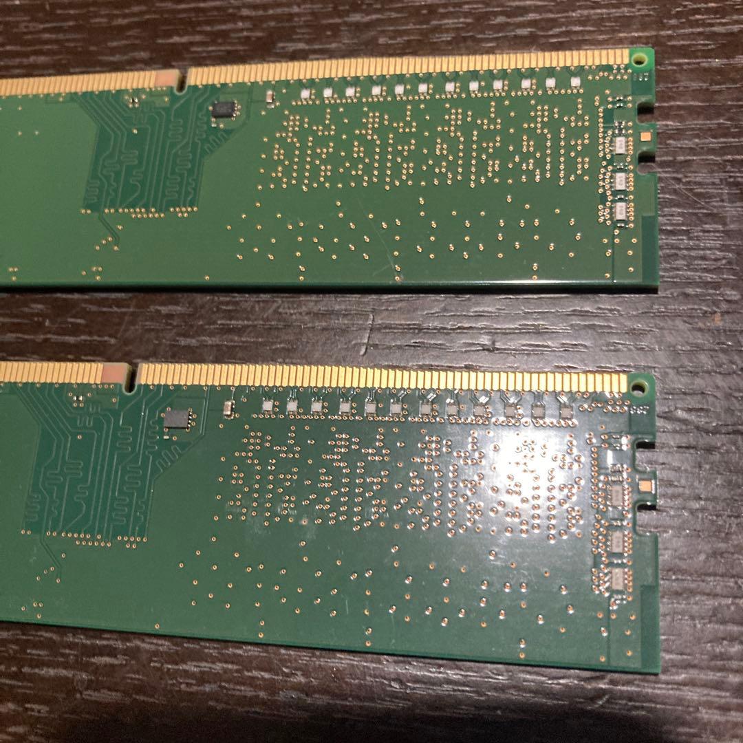 Kingston 8GB DDR4 メモリ2枚！