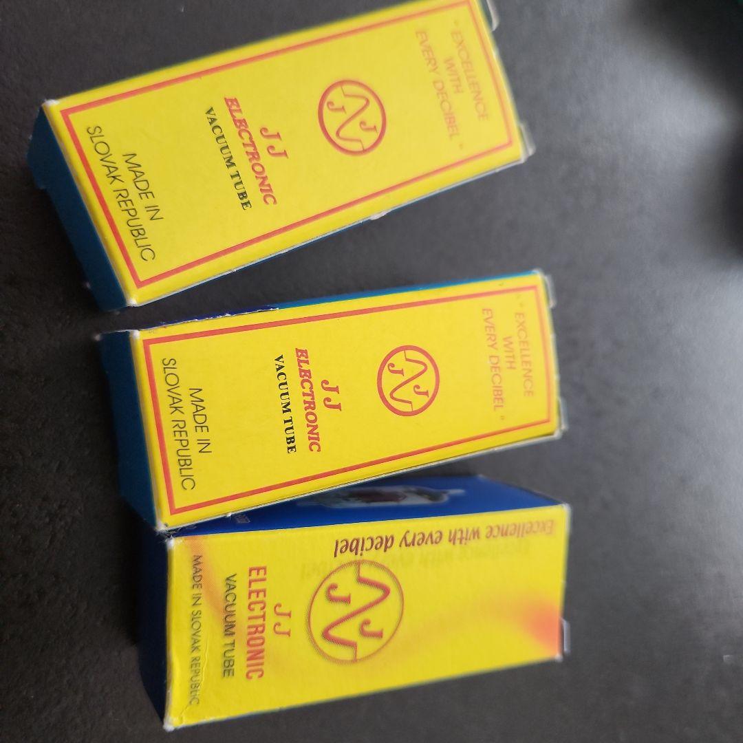 短セール JJ Electronics ECC83 真空管 3本セット