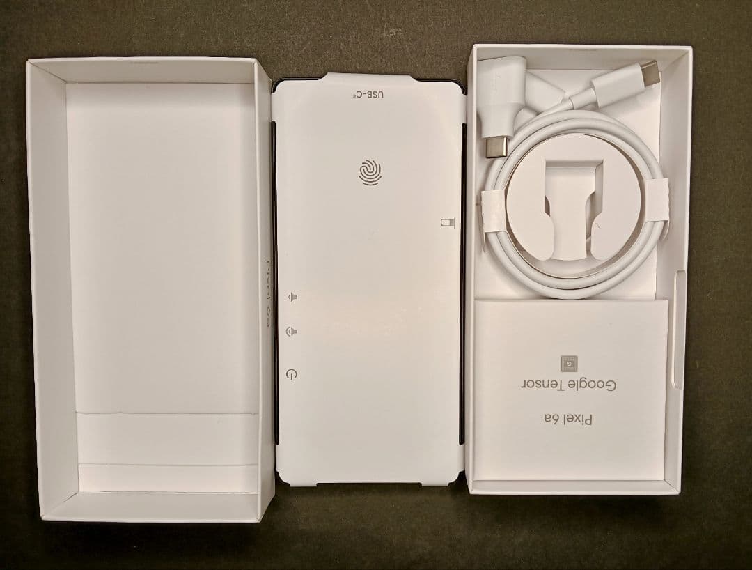 【未使用品】Google Pixel 6a　本体　128GB チャコール