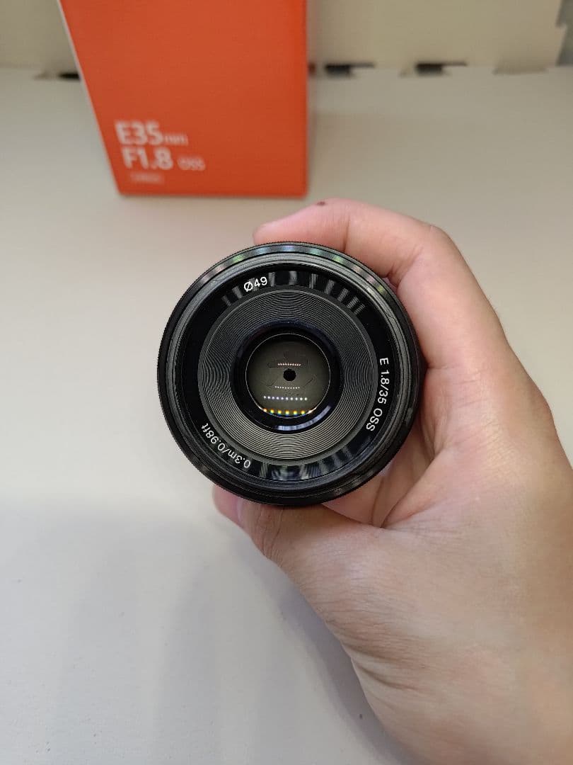 SEL35F18 Sony E 35mm F1.8 OSS とと