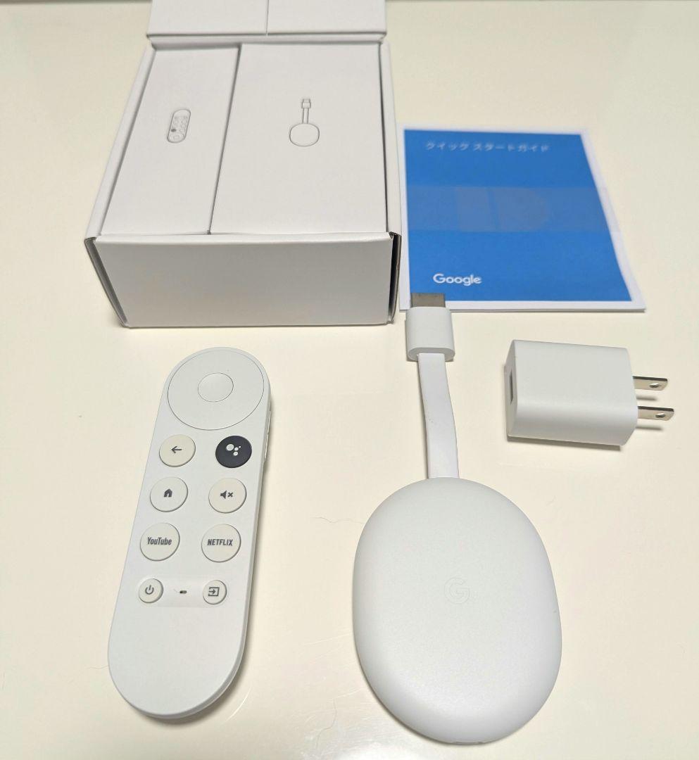 Chromecast with Google TV + 4Kリモコン