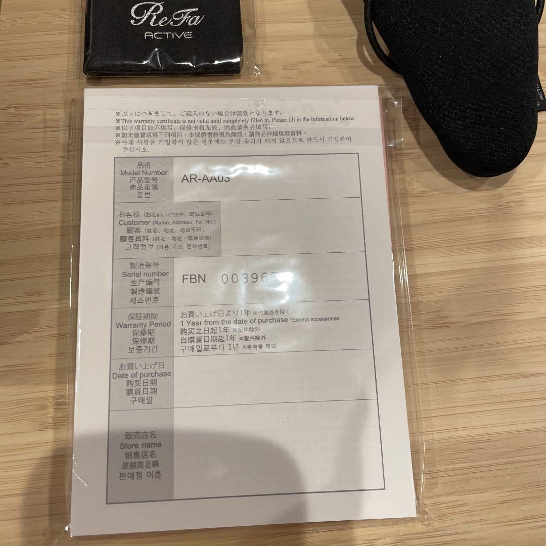 ボディ・フェイスケア ReFa ReFa ACTIVE FIT