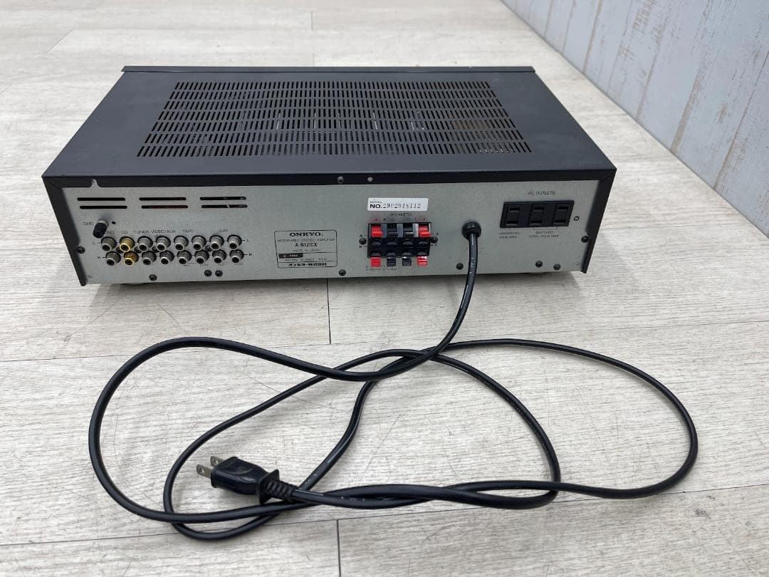 オンキョー プリメインアンプ A-812EX 動作確認済 取説 オーディオ機器