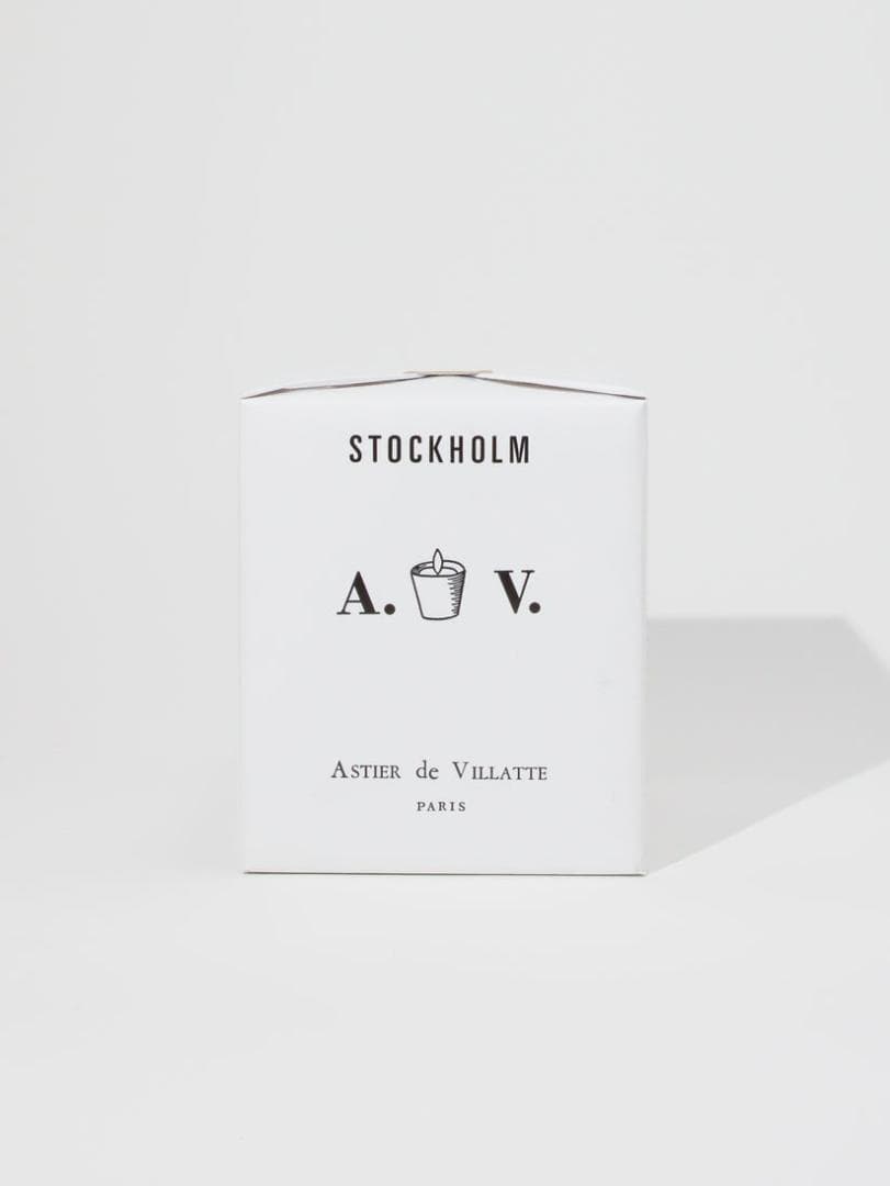 アスティエドヴィラットSTOCKHOLMアロマキャンドル香り高級おしゃれ新品