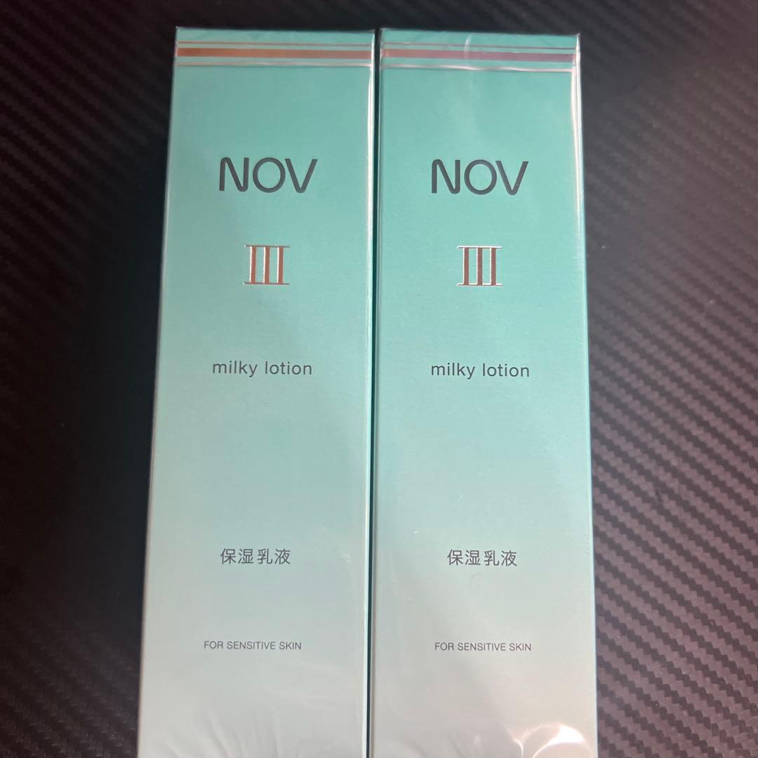 NOV III ミルキーローション 80ml 2箱