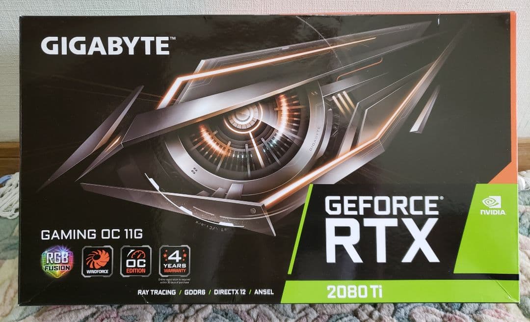 グラフィックボード・グラボ・ビデオカード RTX 2080 Ti GIGABYTE