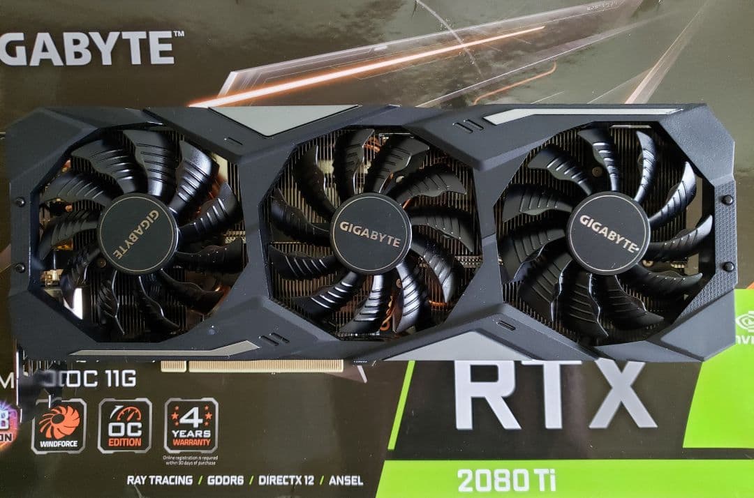 グラフィックボード・グラボ・ビデオカード RTX 2080 Ti GIGABYTE