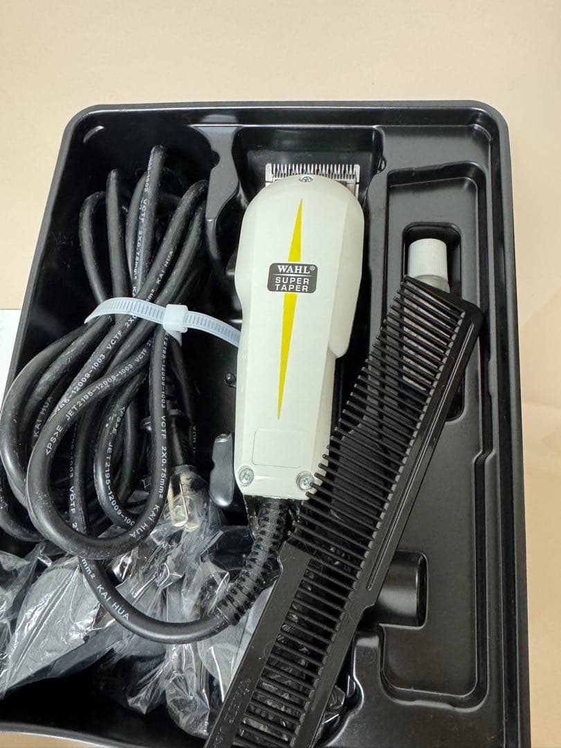 Wahl Super Taper バリカン コード式 一度使用のみ
