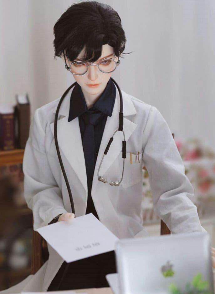 DH27 ドール 医者Eustace 1/3 BJD 球体関節人形 ハンドメイド