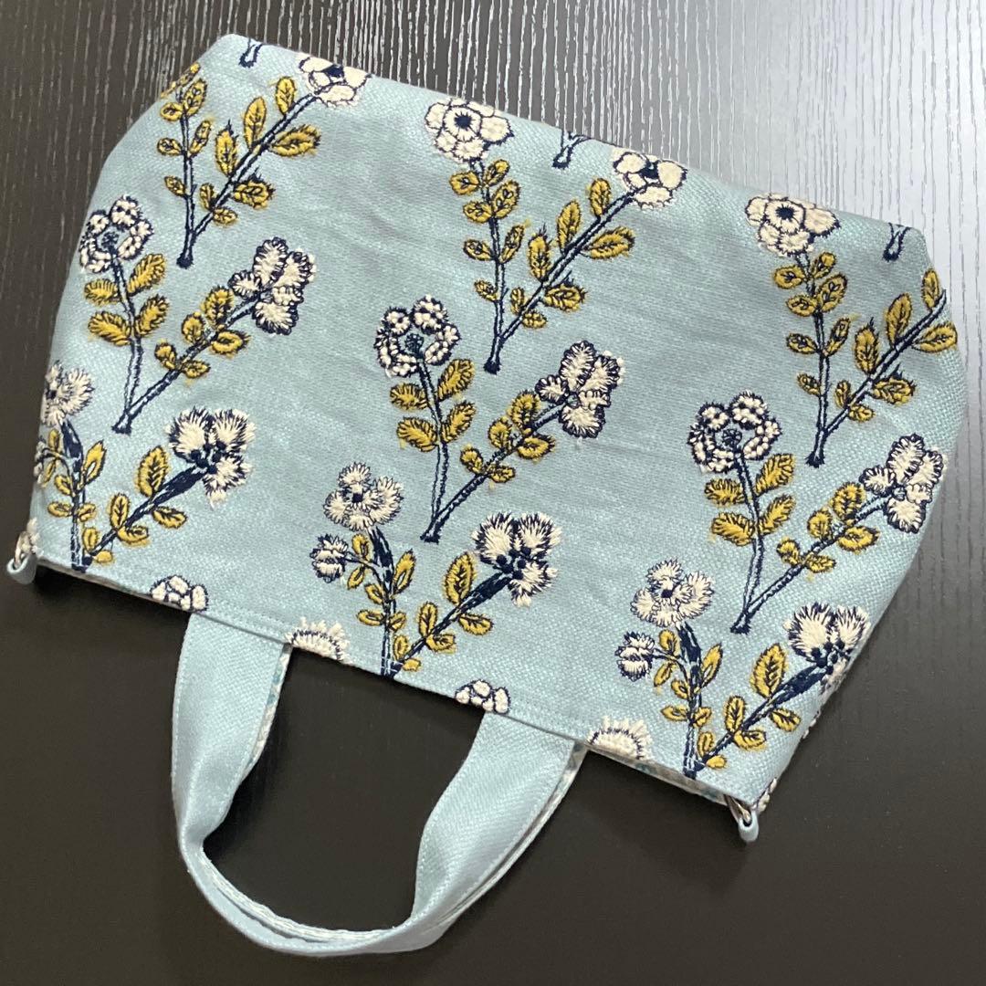 h)ミナペルホネン☆ハンドメイド Dカン付バッグ(twins) 上のみ