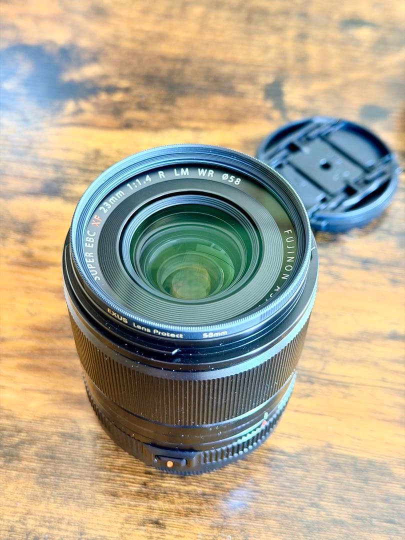 富士フイルム XF23mm F1.4 R LM WR 純正角形フード付属