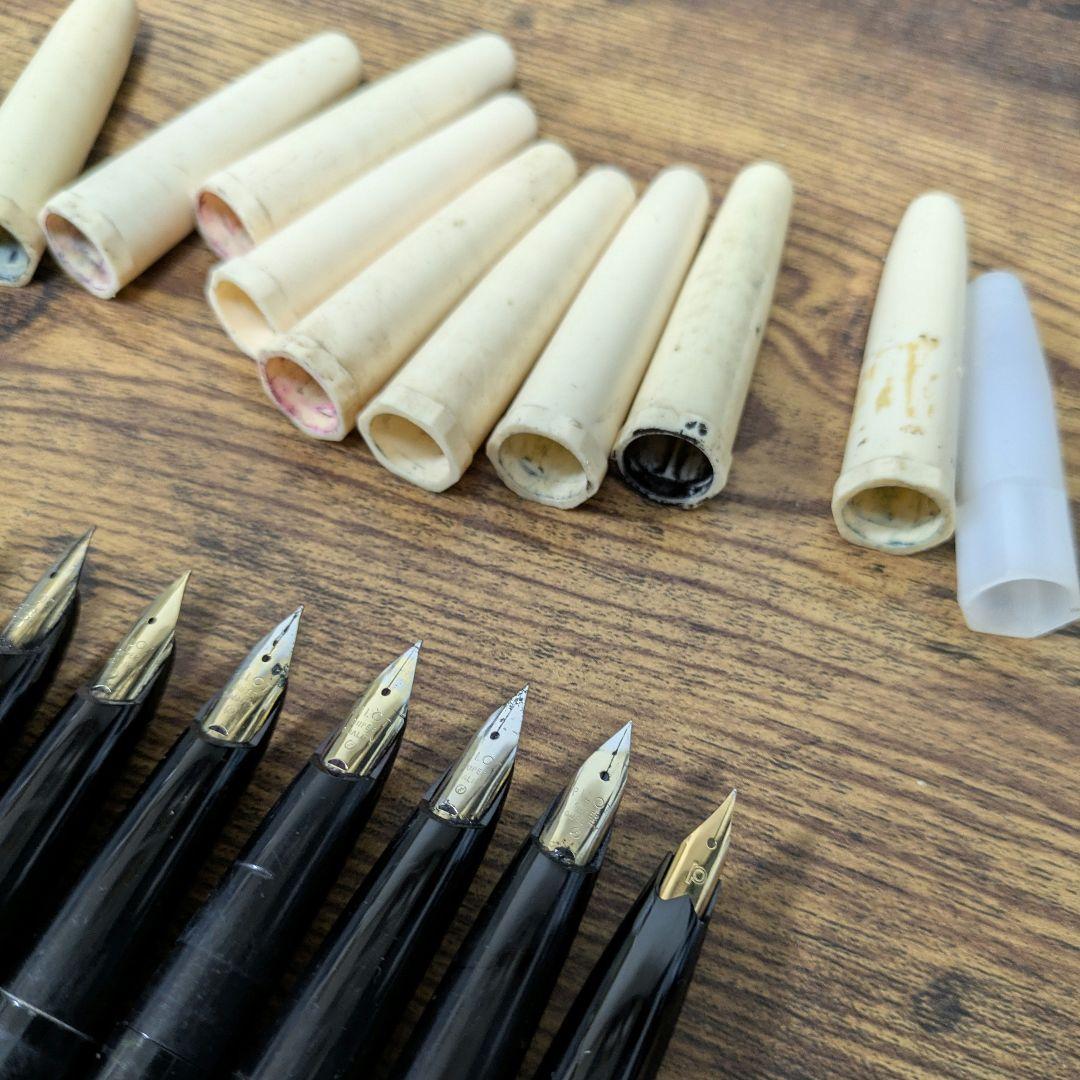 万年筆 鉄ニブ デスクペン10本セット