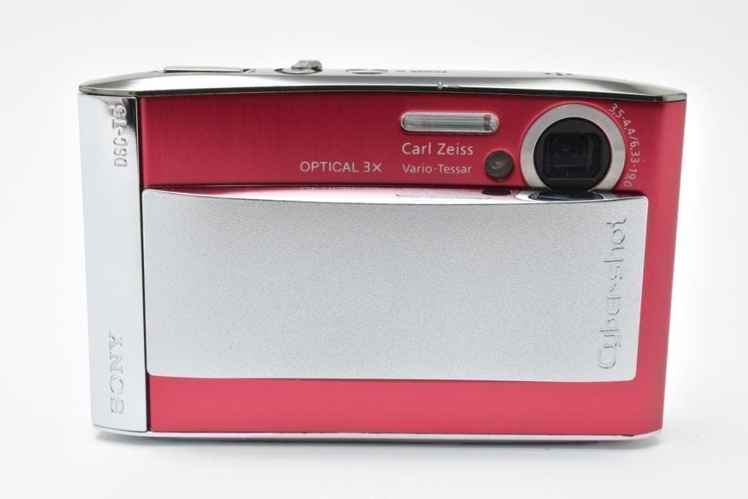 【美品・返品保証】ソニー SONY Cyber-shot DSC-T5 レッド